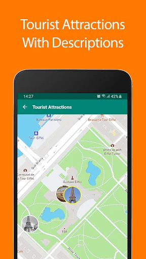 Paris Offline Map and Travel G