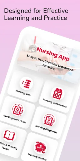 Nursing App: Quiz & Plans