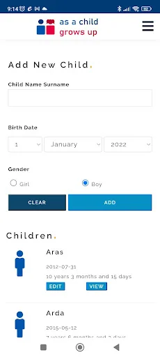 Percentile Growth Charts