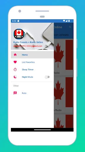 Radio Canada App + Radio Onlin