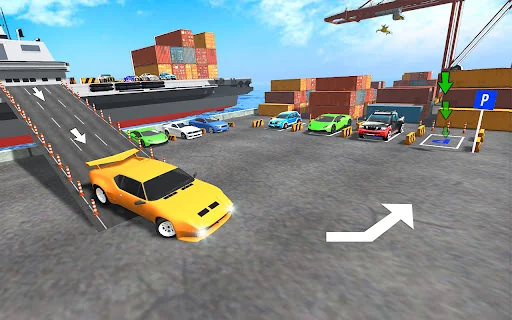 Car Park Ship Drive Simulator