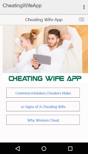 Cheating Wife App