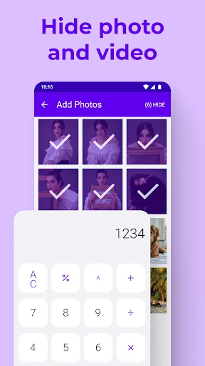 Calculator Photo Vault