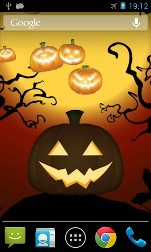 Halloween Pumpkin Live WP
