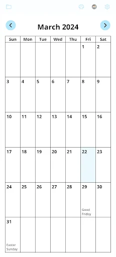 EZ Calendar Maker