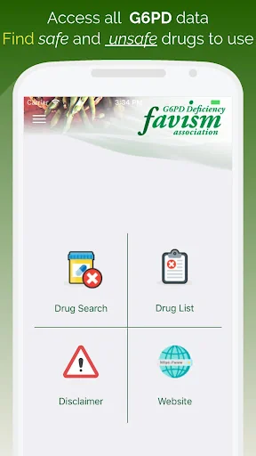 G6PD Drug Search