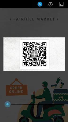 Lightning QR code scanner