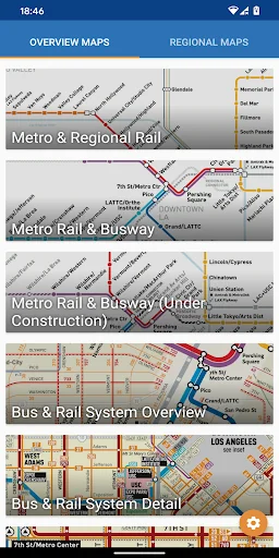 LA Metro Maps