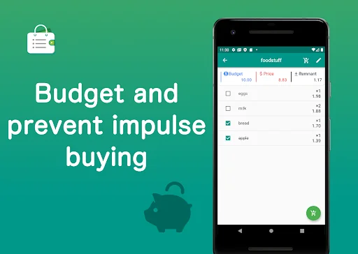 Shopping List Wish list Budget