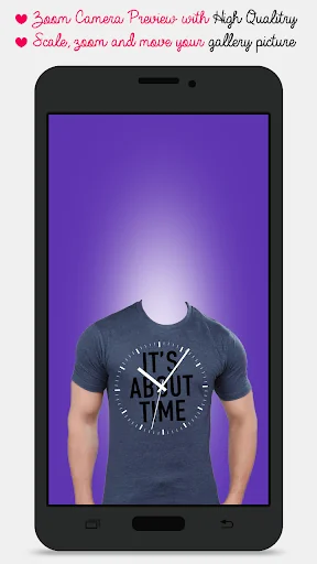 Man T-shirt Photo Maker