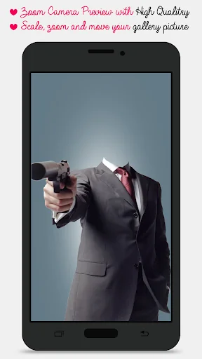 Gun Man Photo Montage