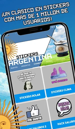 Argentine Stickers