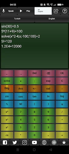Vocal Calculator