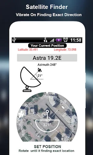 Satfinder: TV Satellites