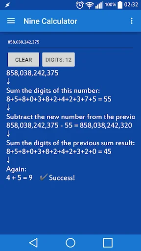 Nine Calculator