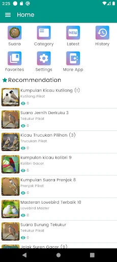 Suara Burung Prenjak Pikat