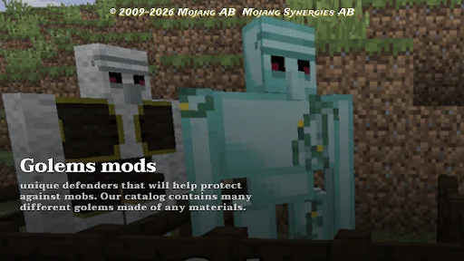 Golem mod for minecraft