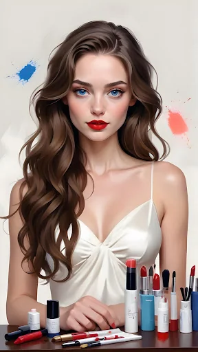 Wedding Dress Up Bridal Makeup