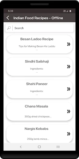 Indian Food Recipes - Offline