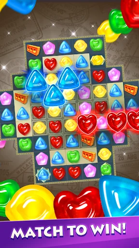 Gummy Drop! Match 3 & Travel
