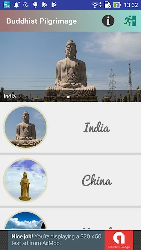Buddha pilgrimage sites