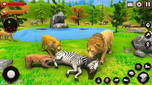 Animal Games Lion Simulator