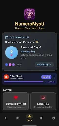 NumeroMysti - AI Numerology