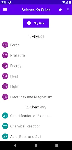 Science Ko Guide