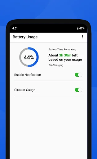 Battery Usage - Monitor Batter