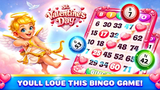 Bingo St. Valentine's Day