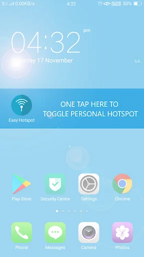 Quick Hotspot - Homescreen Hot