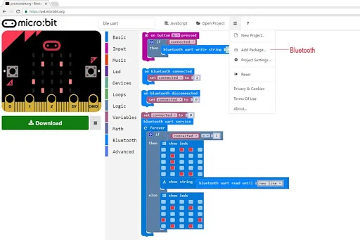 micro:bit UART Terminal
