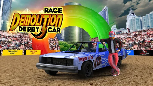 Demolition Derby Car Racing