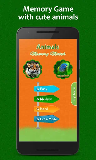 Animals Memory Game