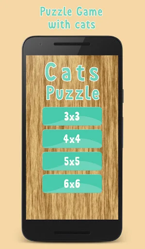 Cats Slide Puzzle Game
