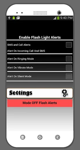 Flashlight Alert – Call SMS