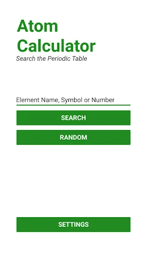 Atom Calculator