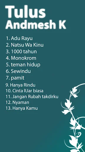 Kumpulan Andmesh K Tulus Hati