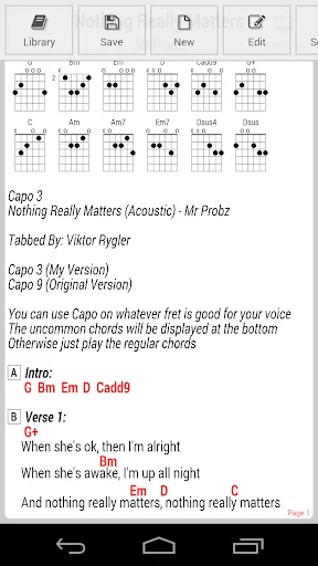 GuitarTapp ChordPro