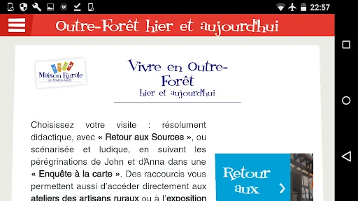 Outre-Forêt hier et aujourd'hu