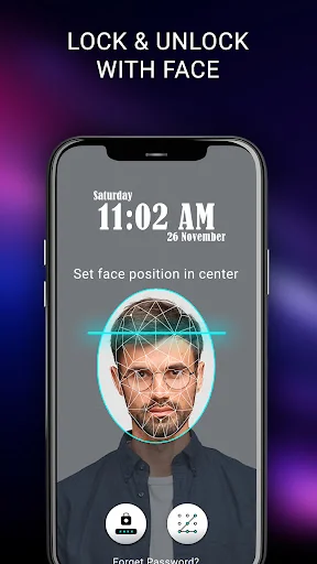 Face PassCode Lock Screen
