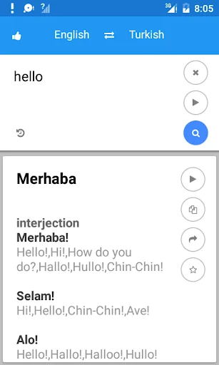 Turkish English Translate