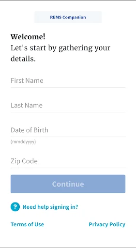 REMS Companion App