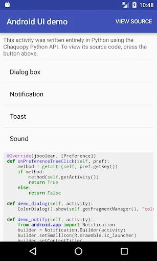 Chaquopy: Python for Android