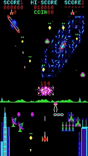 Retro Pleiades Arcade