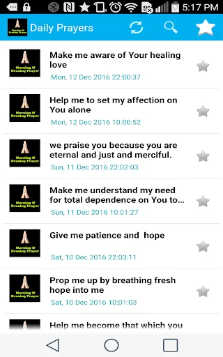 Daily Prayer Meditation