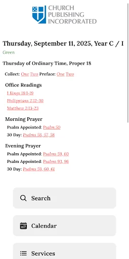 electronic Common Prayer