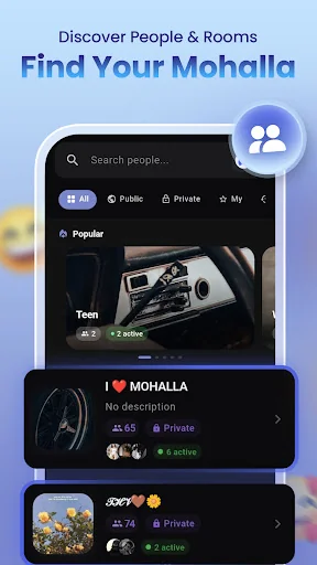 Mohalla - Games & Voice Chat