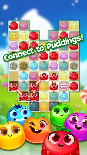 Pudding Splash: Line Match