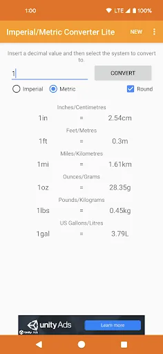 Imperial Metric Converter Lite